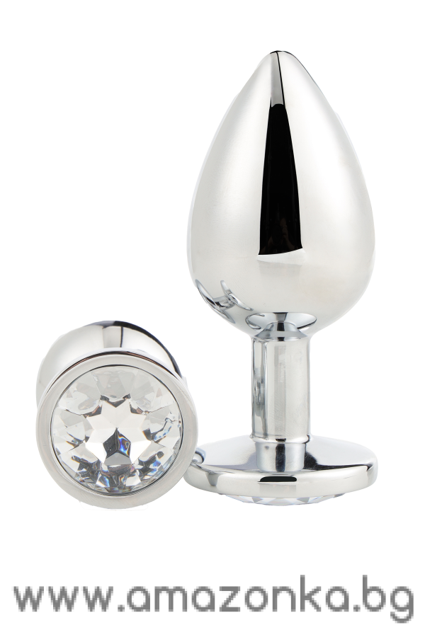 GLEAMING LOVE SILVER PLUG LARGE