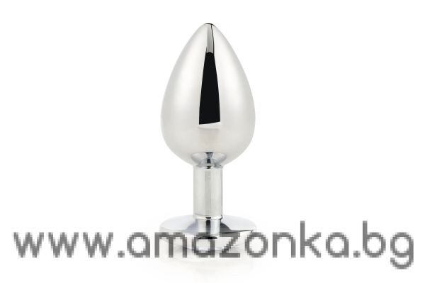 GLEAMING LOVE SILVER PLUG LARGE