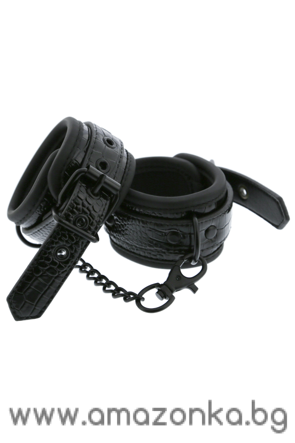 BLAZE HANDCUFF CROCO BLACK