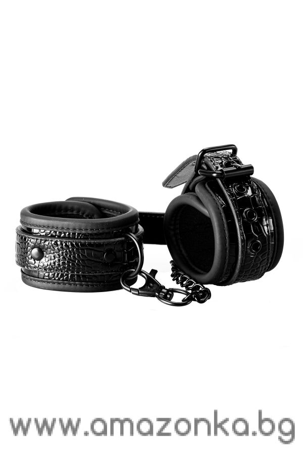BLAZE HANDCUFF CROCO BLACK