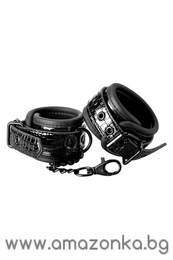 BLAZE HANDCUFF CROCO BLACK