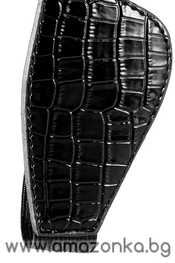 BLAZE BLINDFOLD CROCO BLACK