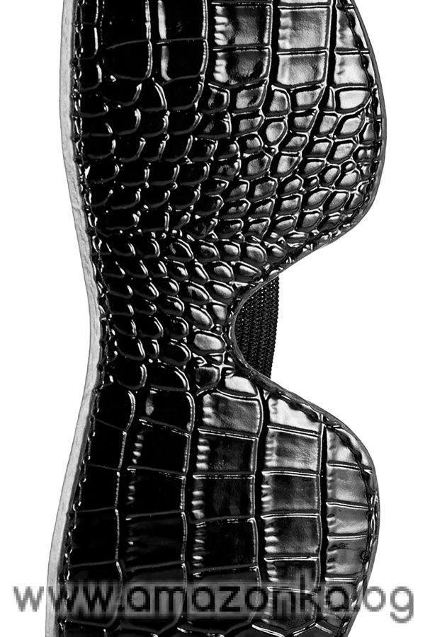 BLAZE BLINDFOLD CROCO BLACK