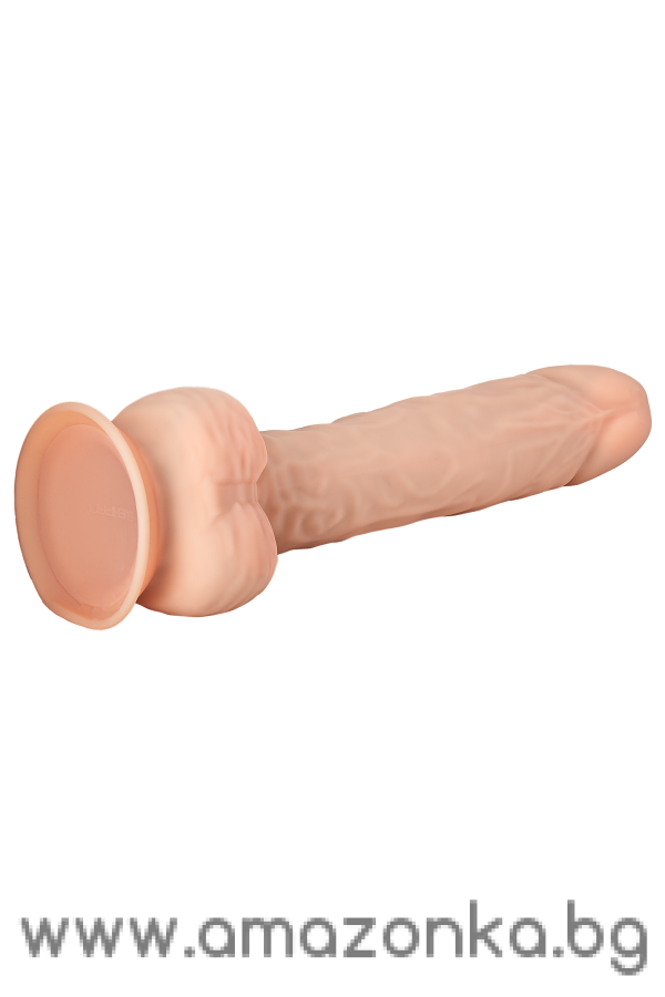 REAL LOVE DUAL DENSITY XXL DILDO 15INCH FLESH