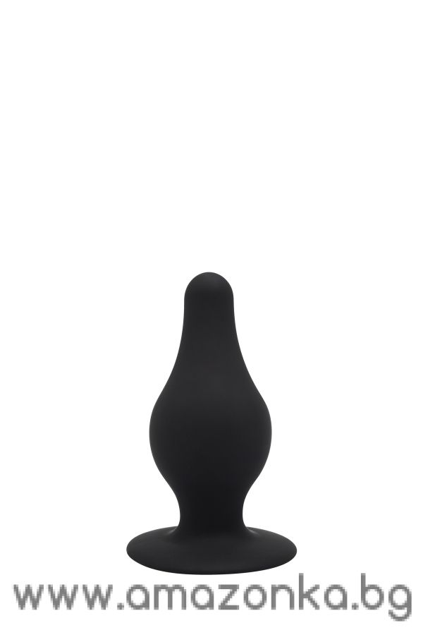 CHEEKY LOVE DUAL DENSITY PLEASURE PLUG S BLACK