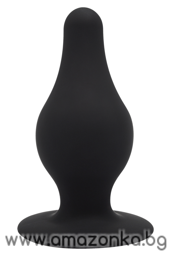 CHEEKY LOVE DUAL DENSITY PLEASURE PLUG S BLACK