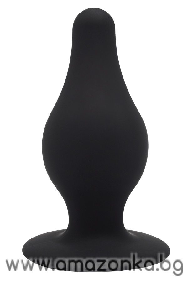 CHEEKY LOVE DUAL DENSITY PLEASURE PLUG M BLACK