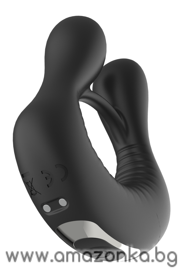 RAMROD STRONG VIBRATING COCKRING BLACK
