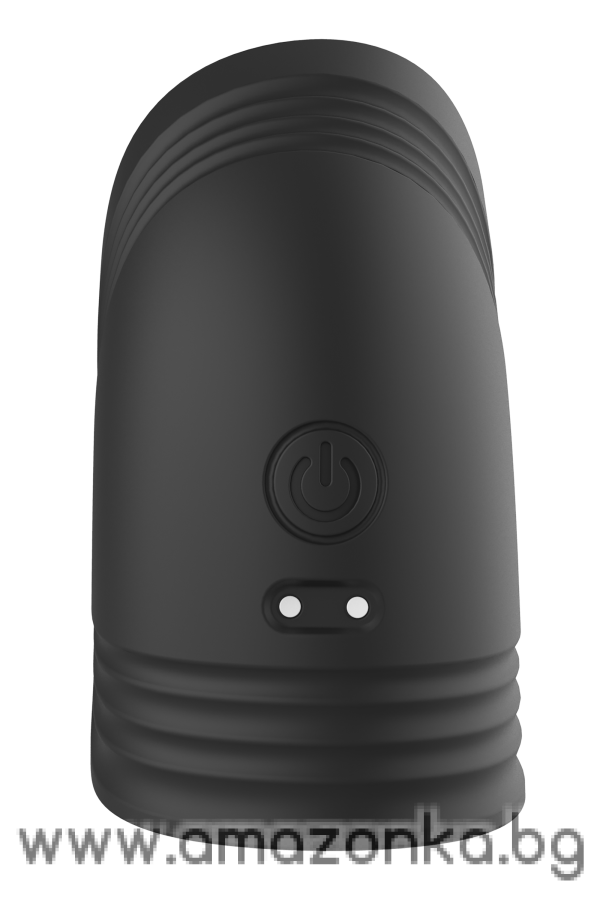 RAMROD ADJUSTABLE VIBRATING COCKRING WITH REMOTE BLACK