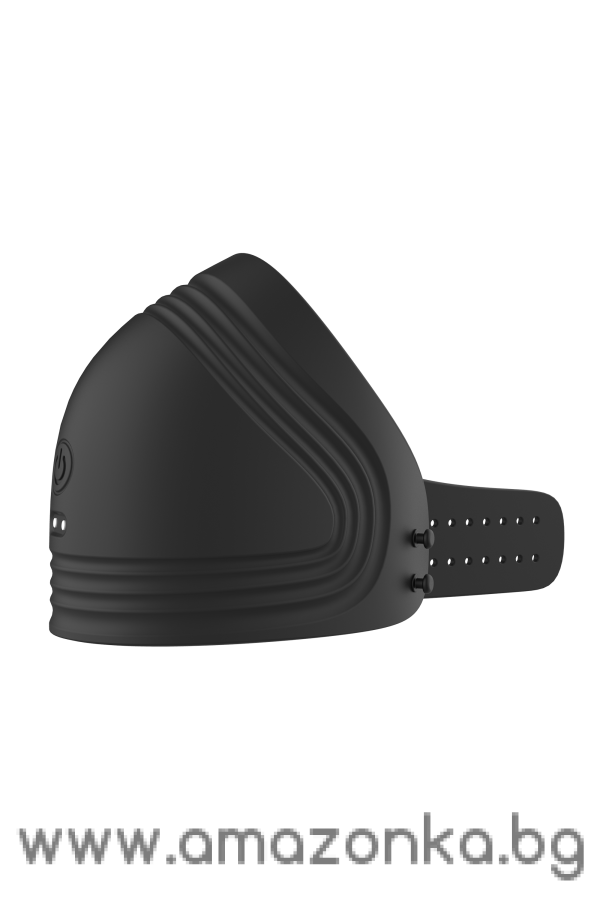 RAMROD ADJUSTABLE VIBRATING COCKRING WITH REMOTE BLACK