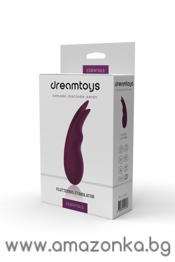 ESSENTIALS FLUTTERING STIMULATOR PURPLE