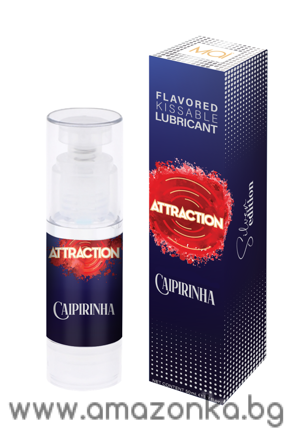 MAI ATTRACTION KISSABLE LUBRICANT CAIPIRINHA FLAVOR 50ML
