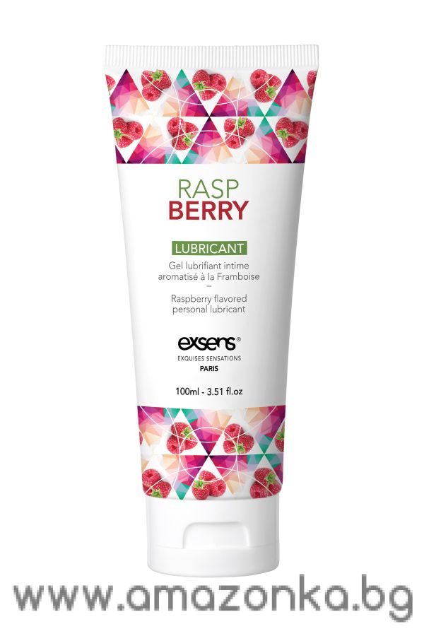 EXSENS LUBRICANT RASPBERRY 100ML