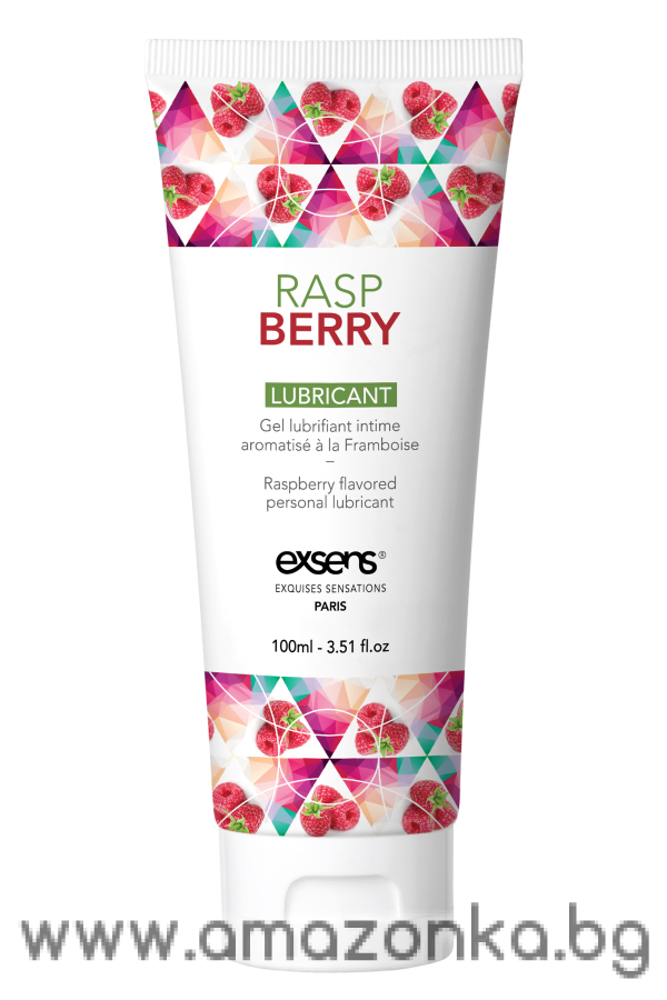 EXSENS LUBRICANT RASPBERRY 100ML