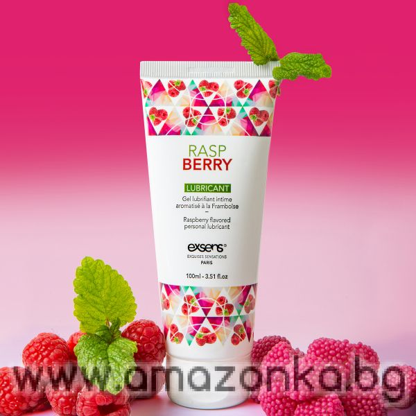 EXSENS LUBRICANT RASPBERRY 100ML