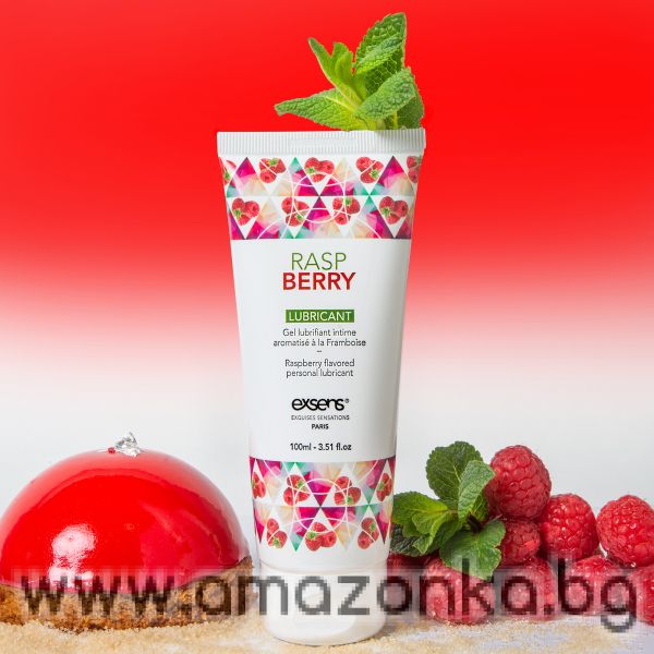 EXSENS LUBRICANT RASPBERRY 100ML