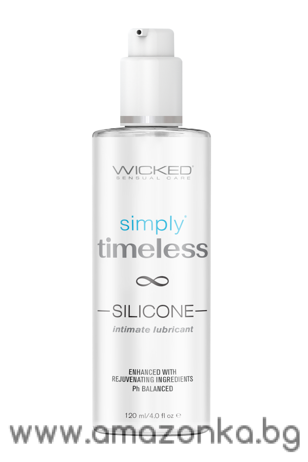 WICKED SIMPLY TIMELESS SILICONE LUBRICANT 120ML
