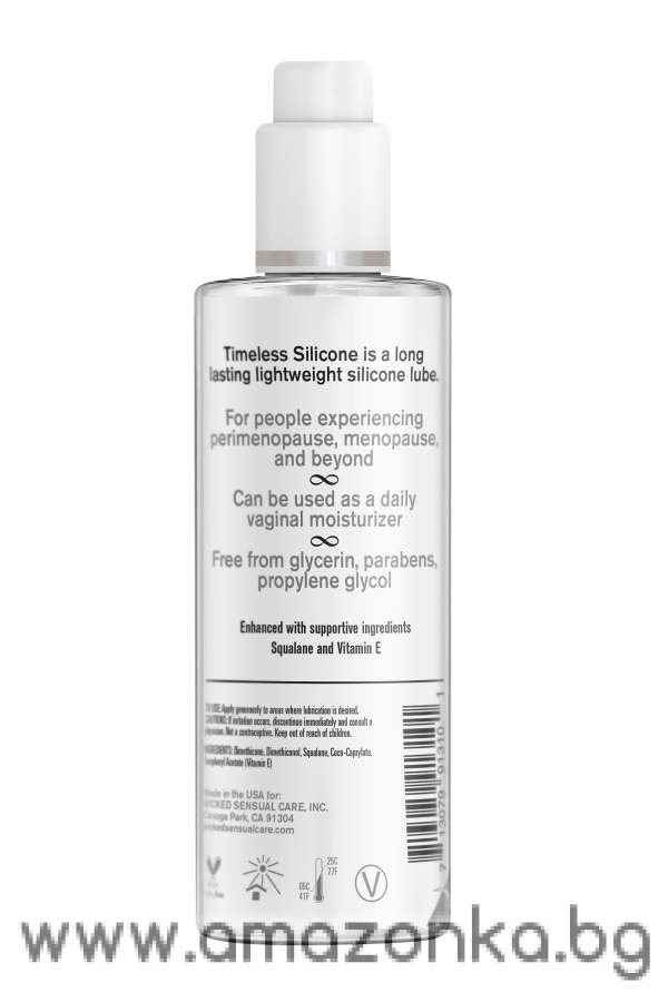 WICKED SIMPLY TIMELESS SILICONE LUBRICANT 120ML