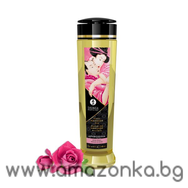 EROTIC MASSAGE OIL APHRODISIA ROSES 240 ML