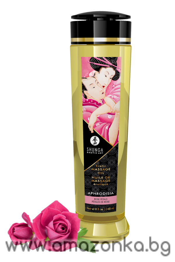 EROTIC MASSAGE OIL APHRODISIA ROSES 240 ML