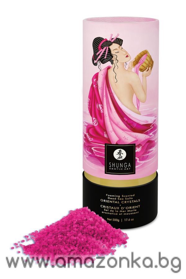 BATH SALT ORIENTAL CRYSTALS APHRODISIA 500 GR