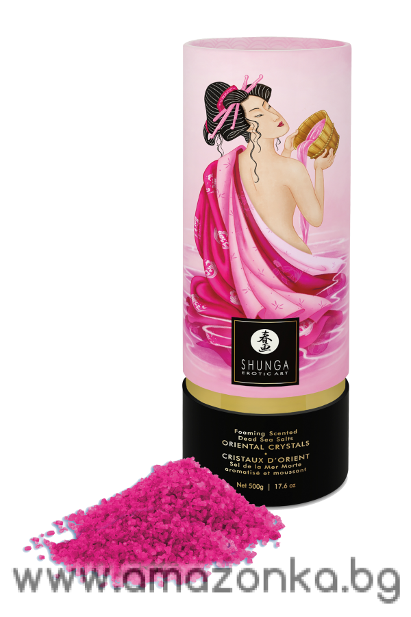 BATH SALT ORIENTAL CRYSTALS APHRODISIA 500 GR