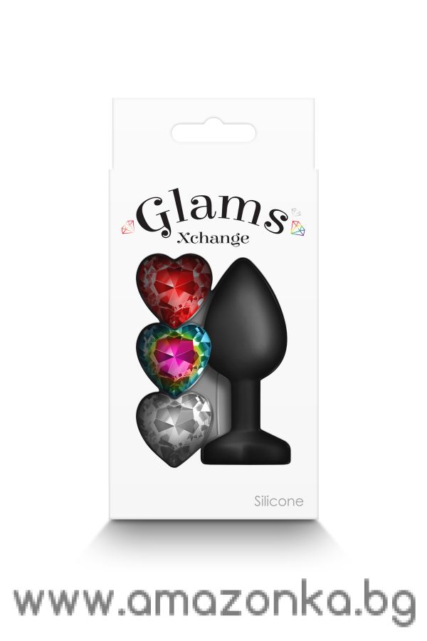 GLAMS XCHANGE HEART SMALL