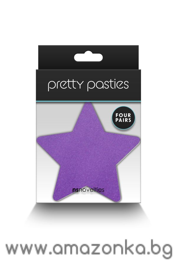 PRETTY PASTIES STAR I ASSORTED 4 PAIR