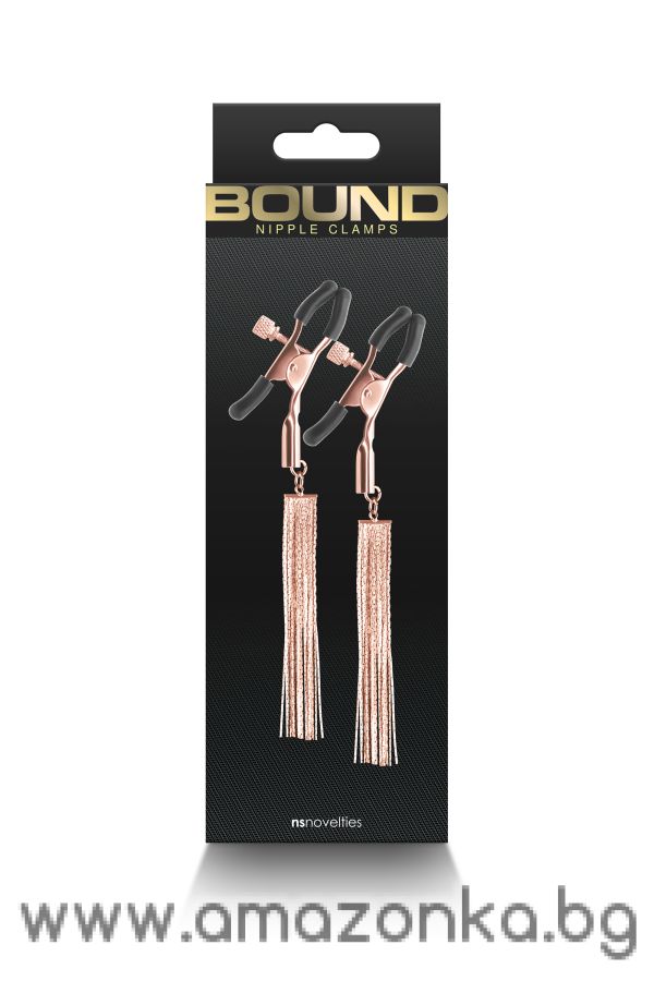 BOUND NIPPLE CLAMPS D2 ROSE GOLD