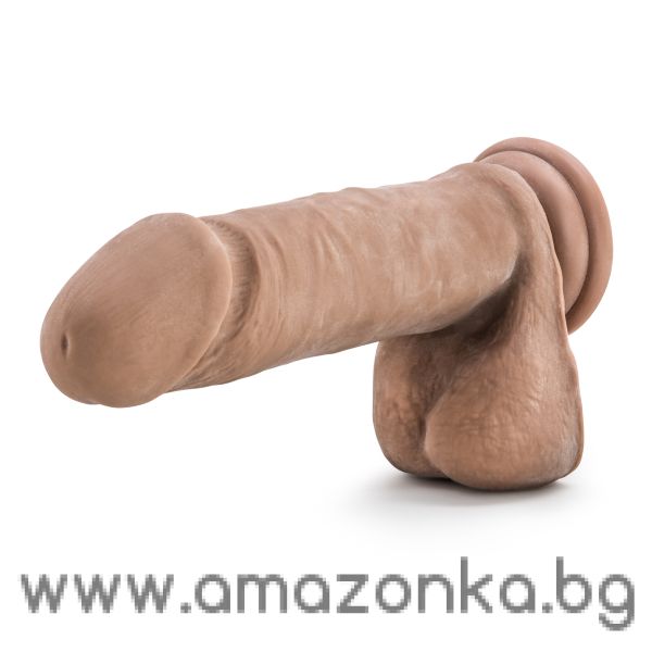AU NATUREL 8INCH SENSA FEEL DILDO LATIN