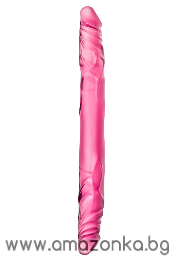 B YOURS 14INCH DOUBLE DILDO PINK