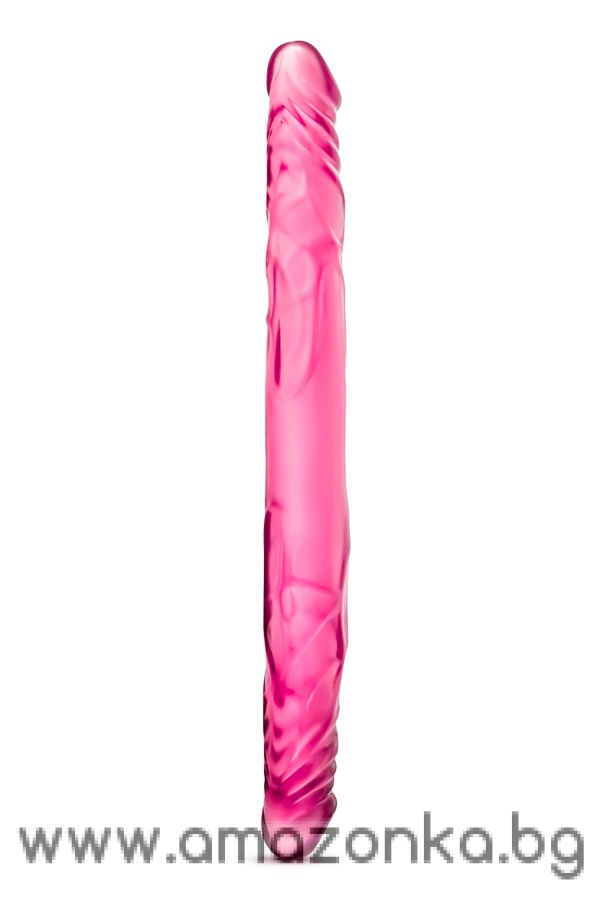 B YOURS 14INCH DOUBLE DILDO PINK