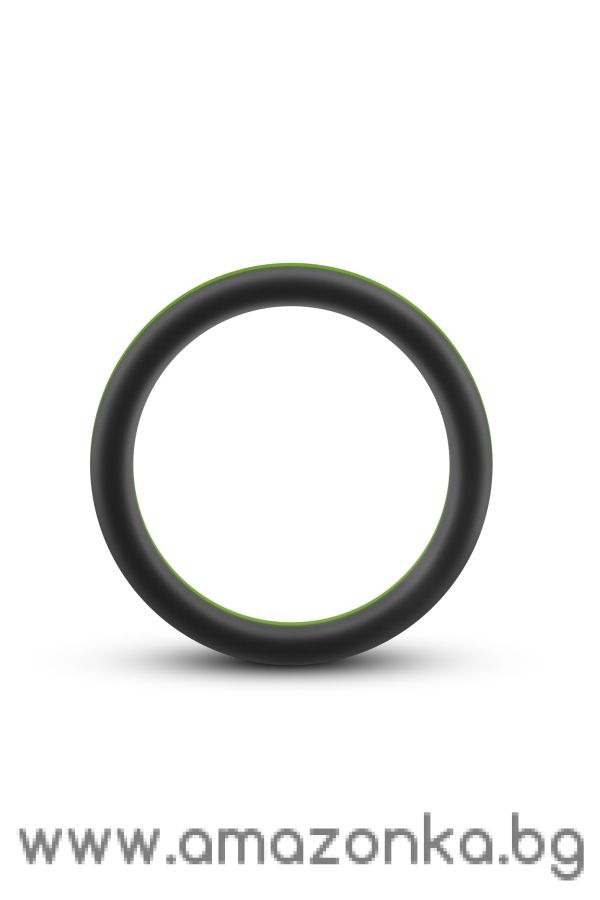 PERFORMANCE SILICONE GO PRO COCK RING BLACK/GREEN