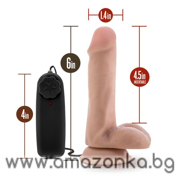 DR. SKIN DR. ROB 6INCH VIBRATING COCK