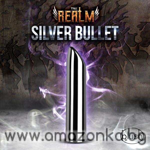 THE REALM SILVER RECHARGEABLE BULLET
