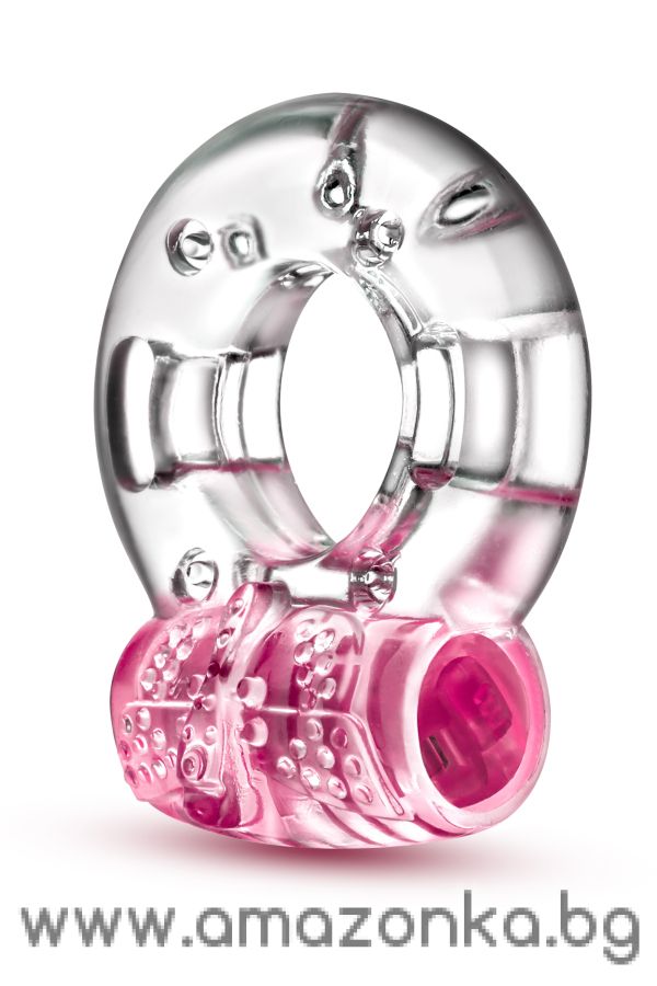 PLAY WITH ME AROUSER VIBRATING C-RING PINK