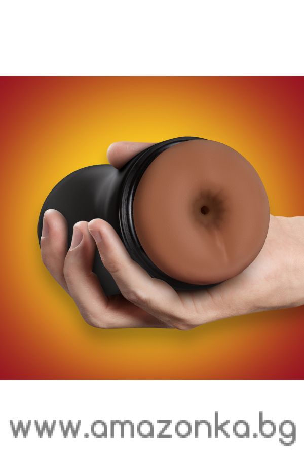 LOVERBOY MANNY THE FIREMAN SELF LUBRICATING STROKER TAN