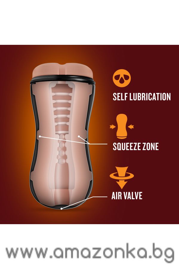 LOVERBOY COWBOY SELF LUBRICATING STROKER BEIGE