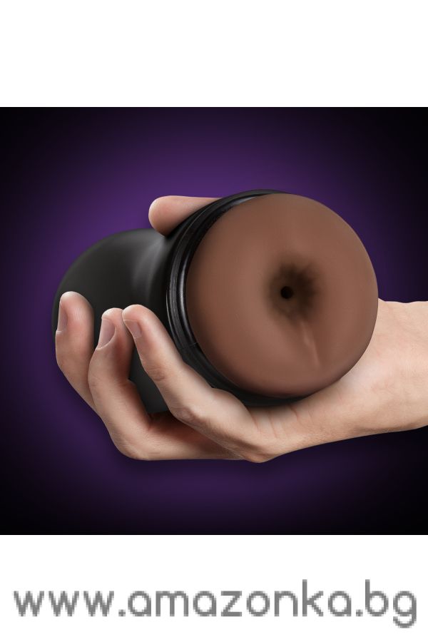 LOVERBOY THE DJ SELF LUBRICATING STROKER BROWN