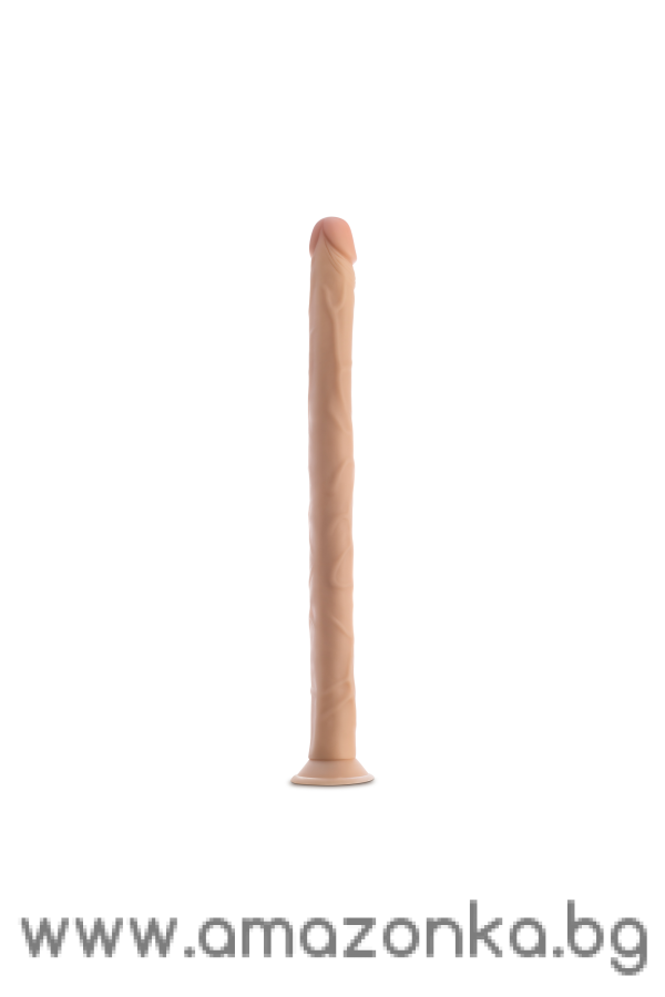 DR. SKIN 19 INCH DILDO BEIGE