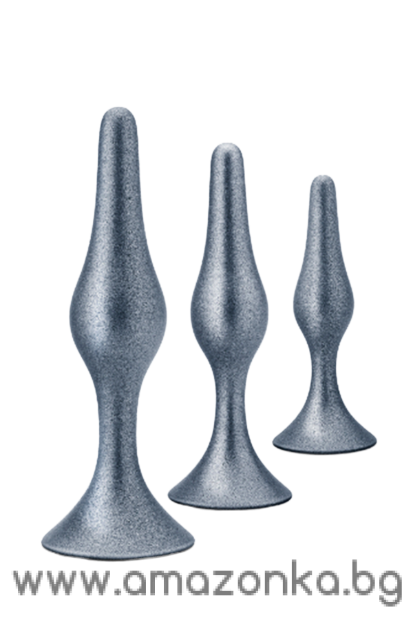 ANAL ADVENTURES MATRIX GENESIS PLUG KIT STELLAR SILVER