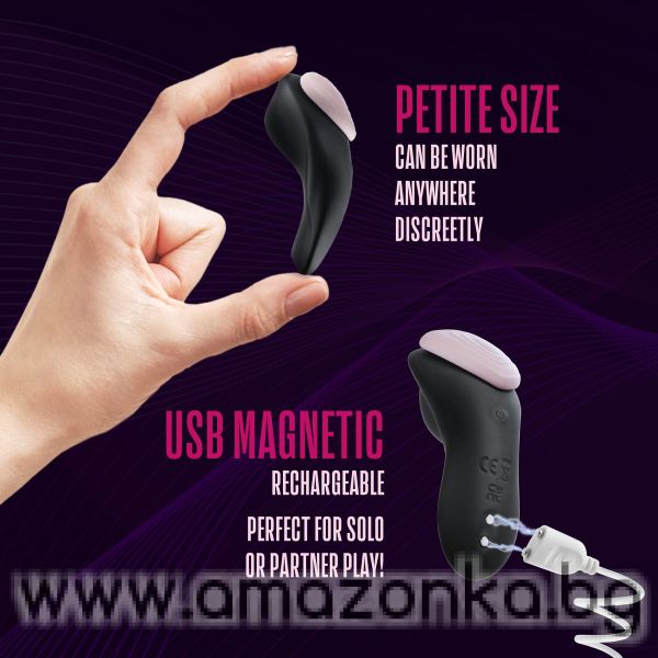 TEMPTASIA HEARTBEAT PANTY VIBE WITH REMOTE PINK