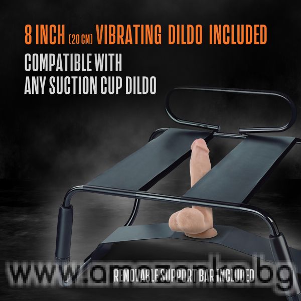 TEMPTASIA SURRENDER SEX CHAIR BLACK