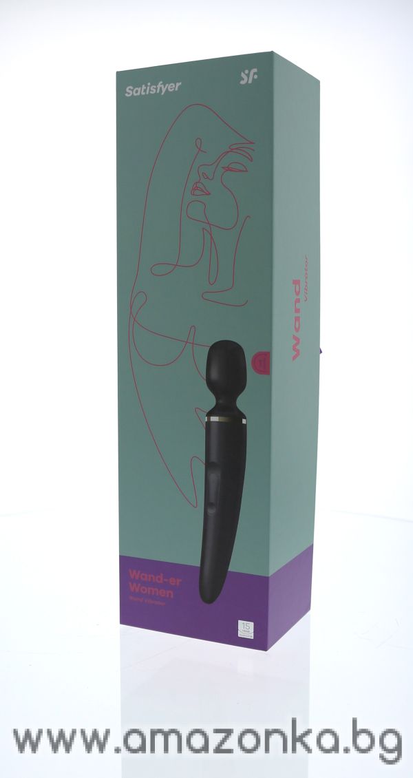SATISFYER WAND-ER WOMEN BLACK