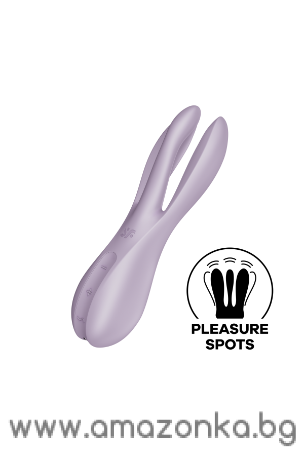 SATISFYER THREESOME 2 VIOLET