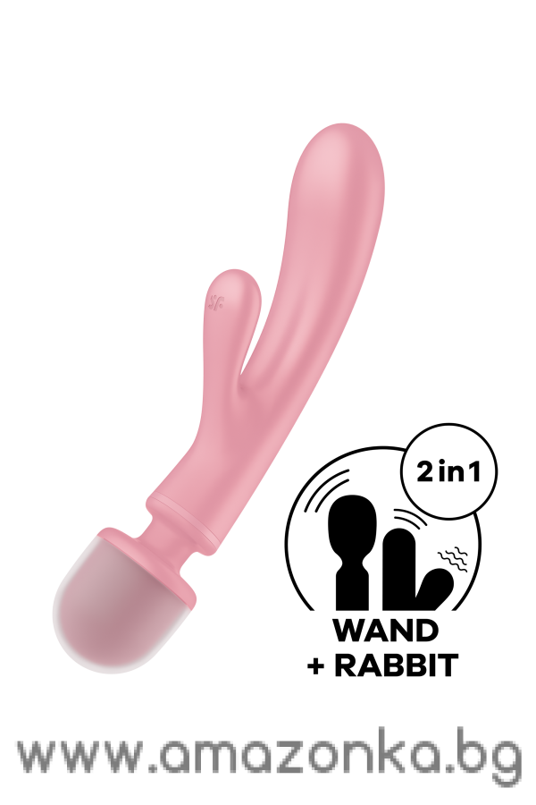 SATISFYER TRIPLE LOVER PINK