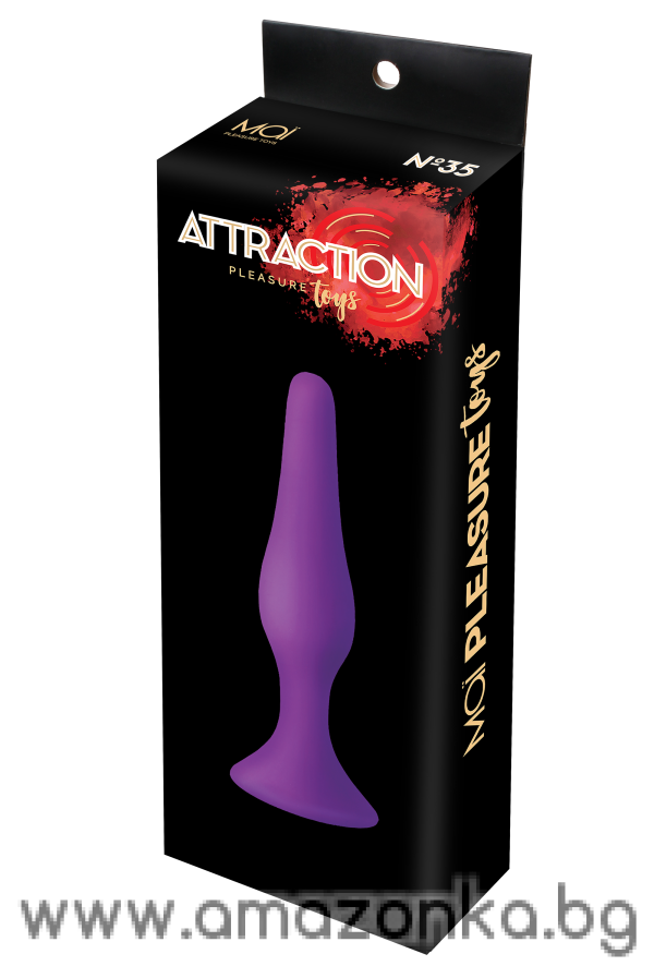 MAI No.35 ANAL PLUG XL PURPLE