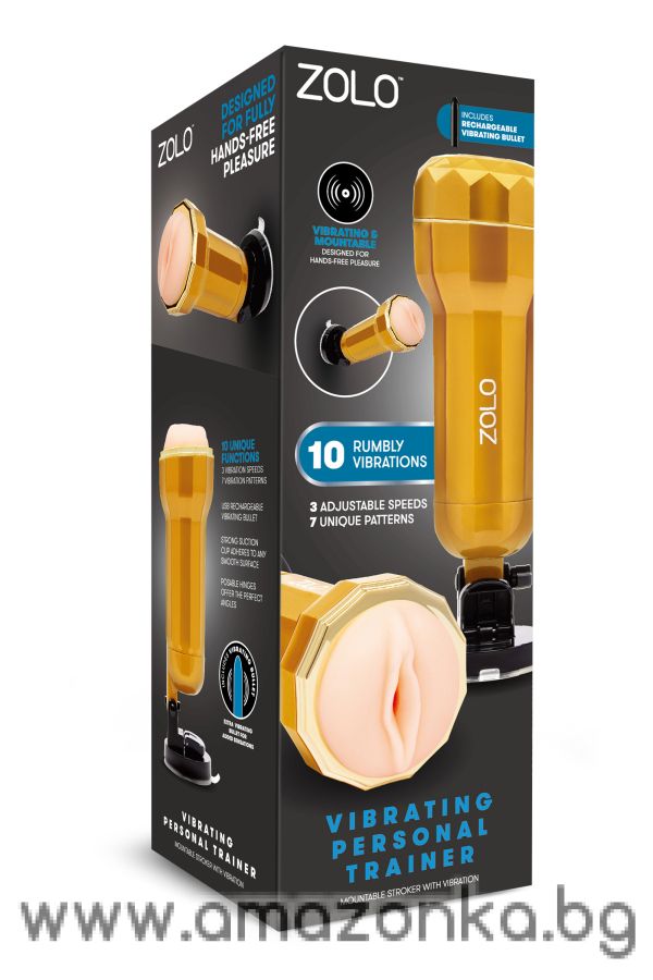 ZOLO VIBRATING MOUNTABLE STROKER
