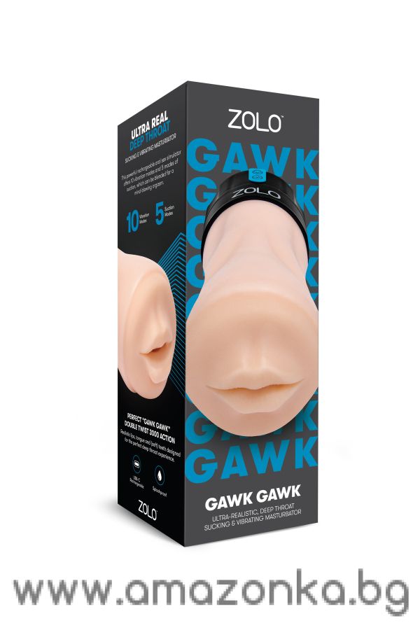ZOLO VIBRATING DEEP THROAT GAWK GAWK BLOWBOT