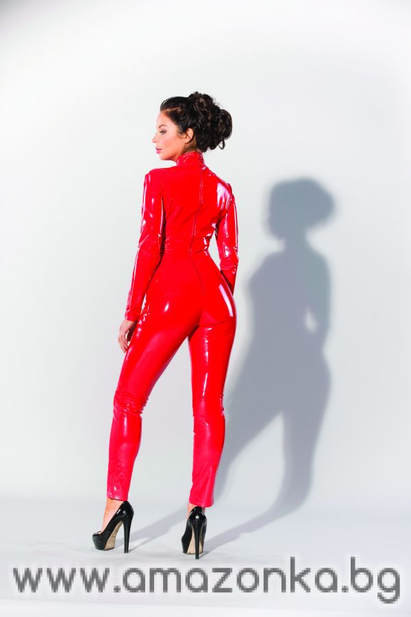 GP CATSUIT WITH ZIPPER AT THE BACK, S